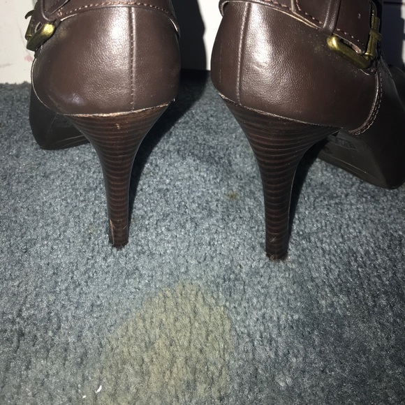 BCBGenerarion Ultra high brown platform boots - Picture 5 of 8